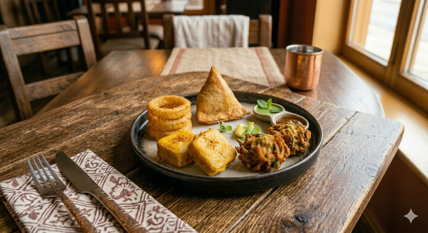 Papadums and Chutney